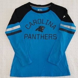 Carolina Panthers Long-Sleeve T-shirt Wmns Sz S